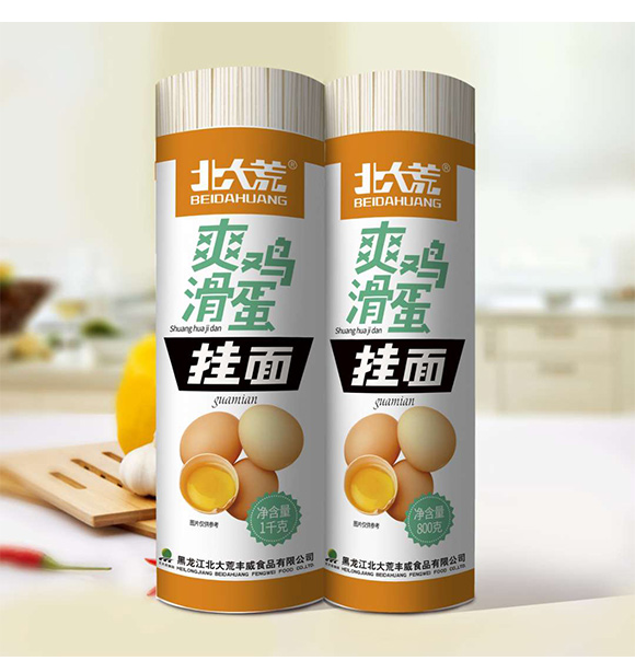 北大荒爽滑雞蛋掛面【800克、1千克】