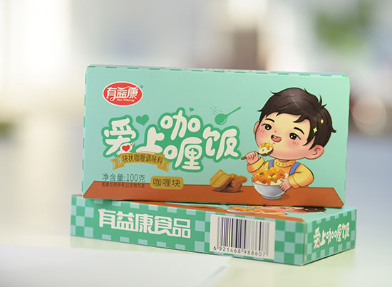 有益康咖喱塊(塊狀咖喱調(diào)味料)-100克